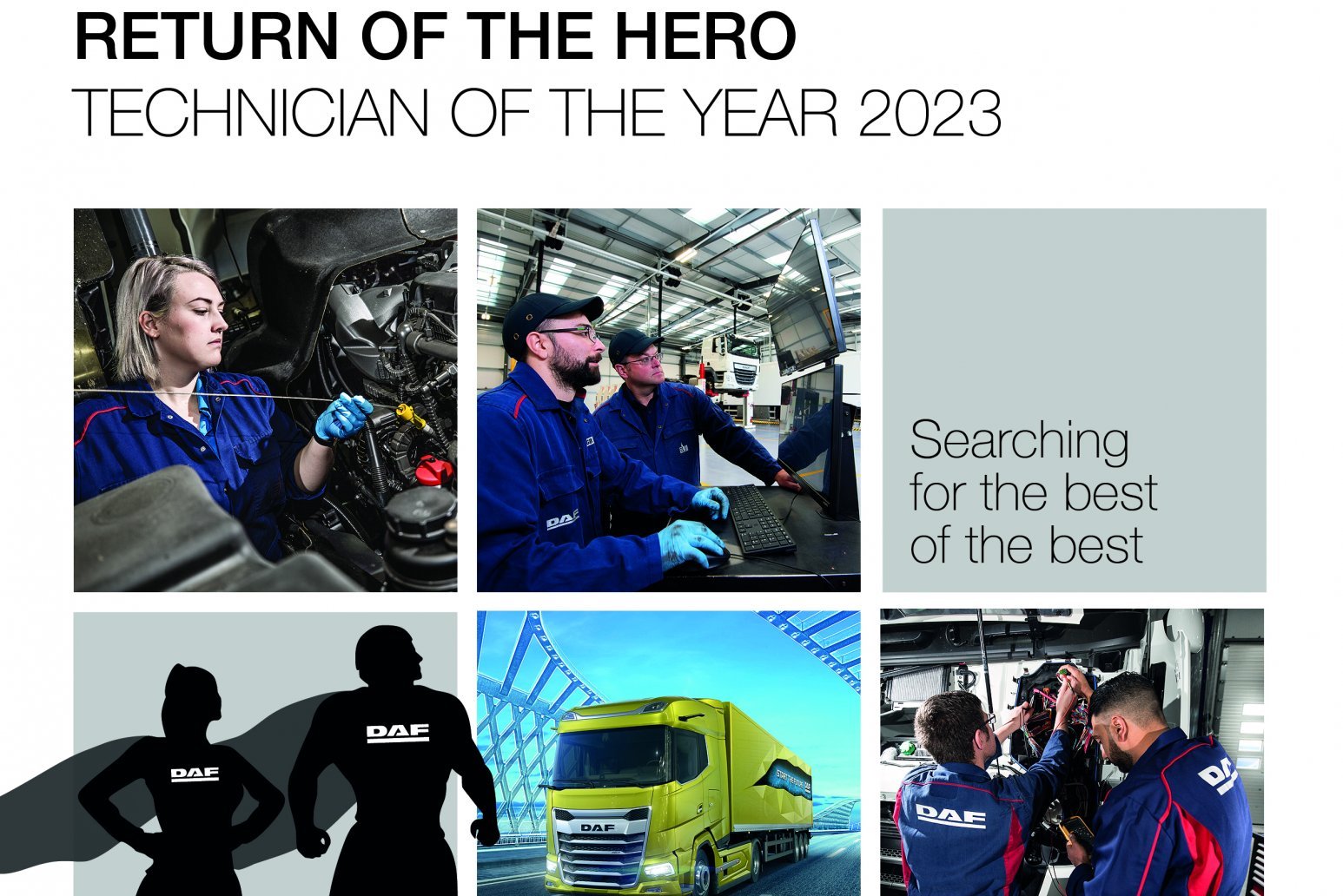 ‘DAF Heroes’ programme celebrates the role of DAF Technicians