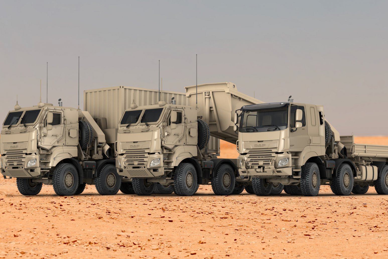 DAF receives large order from Belgian Armed Forces